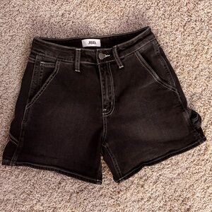 JBD black cargo jean shorts!